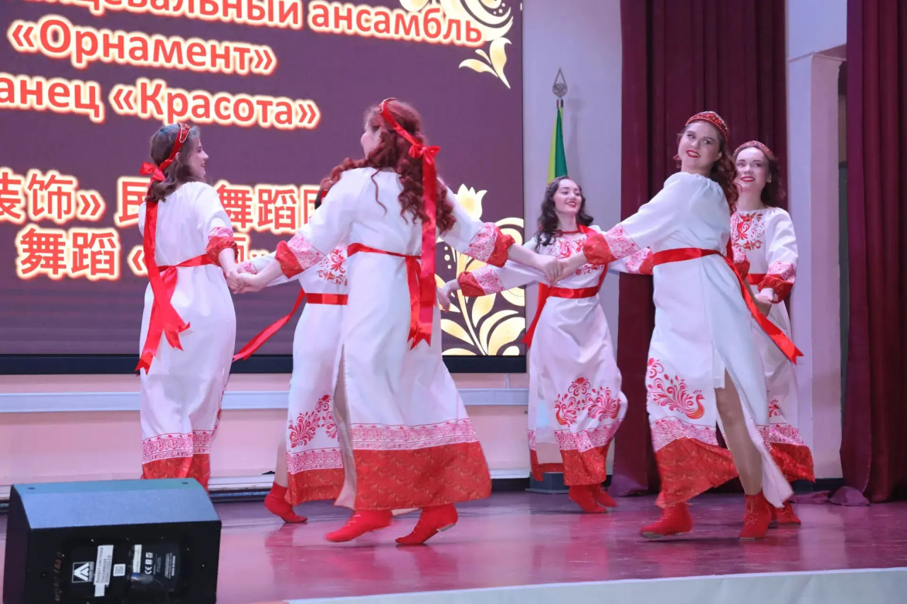 International student cultural program in Russia
